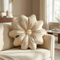 Vankúš FLORES 5 krémový